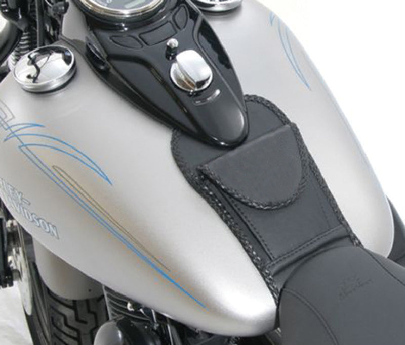 Mustang Motorcycle Mustang 09-23 Harley FLSTB Softail Tank Bib - Black