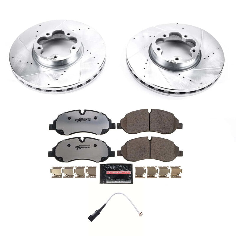 PowerStop Power Stop 20-22 Ford Transit-350 HD Front Z36 Truck & Tow Brake Kit