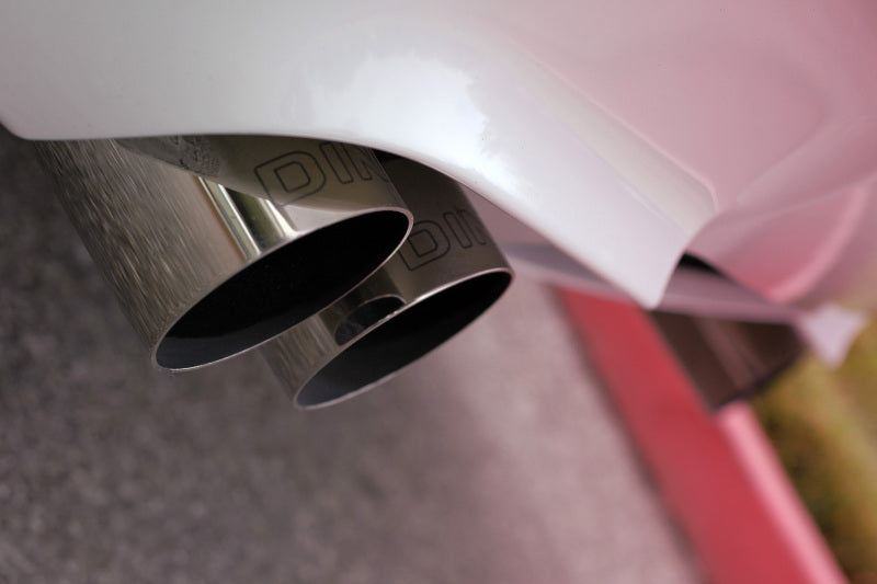 Dinan 06-10 BMW M5 (E60) Free Flow Axleback Exhaust System - Black Tips