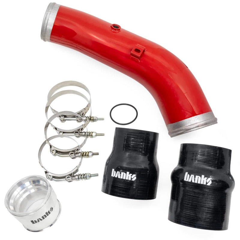 Banks Power 23-24 Ford Super Duty 6.7L High Output Boost Tube Upgrade Kit - Red