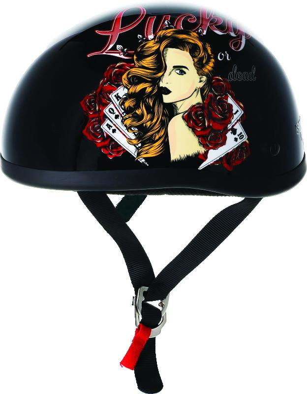 Bikers Choice Skid Lids Lucky Lady Original Helmet - 2XL