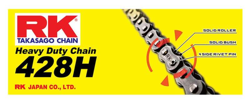 RK Chain RK-M 428H-134L - Natural