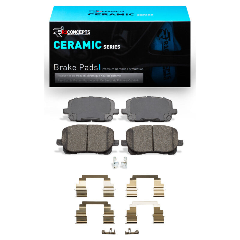 R1 Concepts R1 2003-2008 Pontiac Vibe Front R1 Ceramic Pads & Hardware Kit