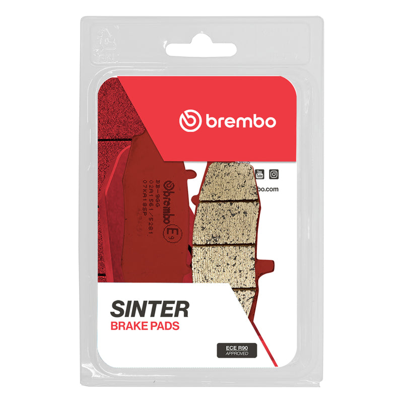 Brembo Powersports Brembo 99-04 Kawasaki ZR-7 Left 750cc Brake Pad - Rear