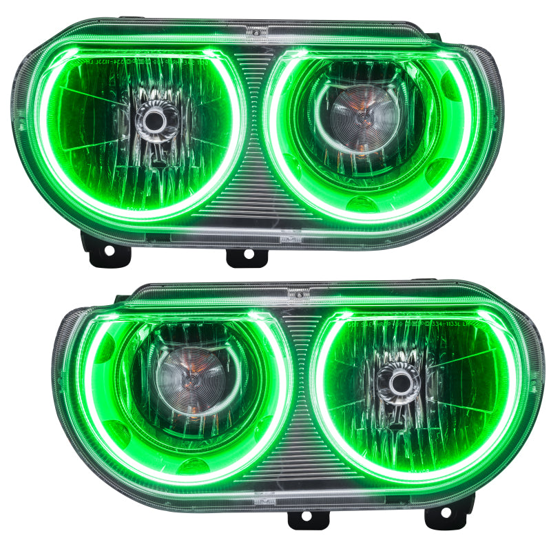 ORACLE Lighting Oracle 08-14 Dodge Challenger SMD HL (Non-HID) - ColorSHIFT w/o Controller