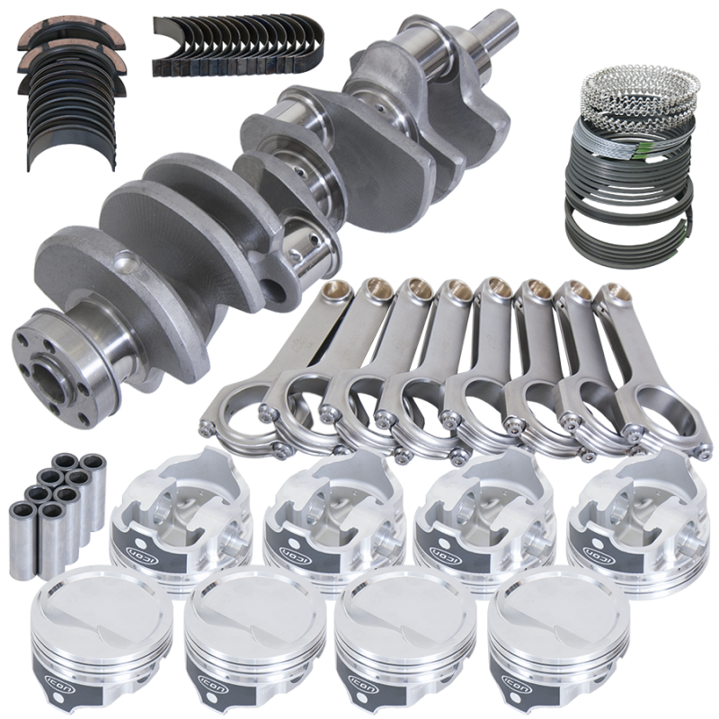 Eagle Ford 351W 4.000in Crank 2.750in Mains 6.200in H-Beam -15.8cc 4.030in Pistons Rotating Assembly