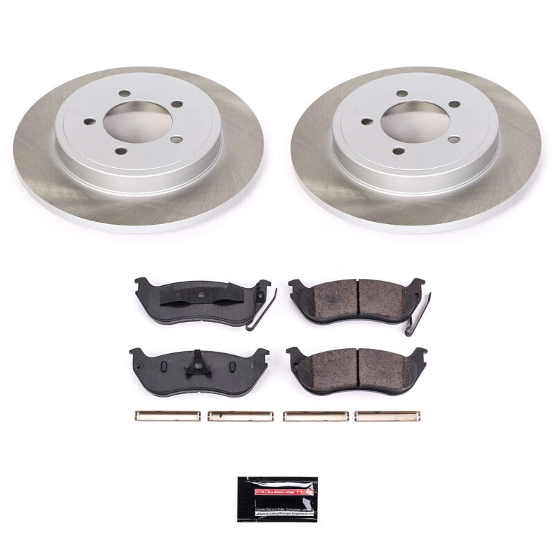 PowerStop Power Stop 07-10 Mercury Mountaineer Rear Semi-Coated Rotor Kit