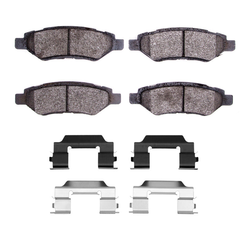 R1 Concepts R1 2008-2016 Cadillac CTS Rear R1 Semi Met Pads & Hardware Kit