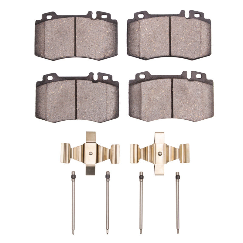 R1 Concepts R1 93-11 Mercedes-Benz CL55 AMG Front Semi Met Pads & Hardware Kit
