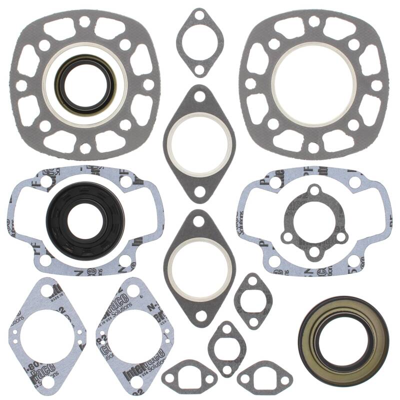 Vertex Pistons Vertex Gaskets 78-80 Kawasaki Invader Liquid LC/2 Complete Gasket Kit w/ Oil Seals