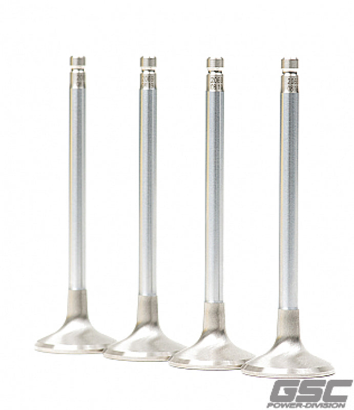 GSC Power Division GSC P-D Toyota 2JZ 30.0mm Head (+1mm) 6.6mm Stem Chrome Alloy Polished Exhaust Valve - Single