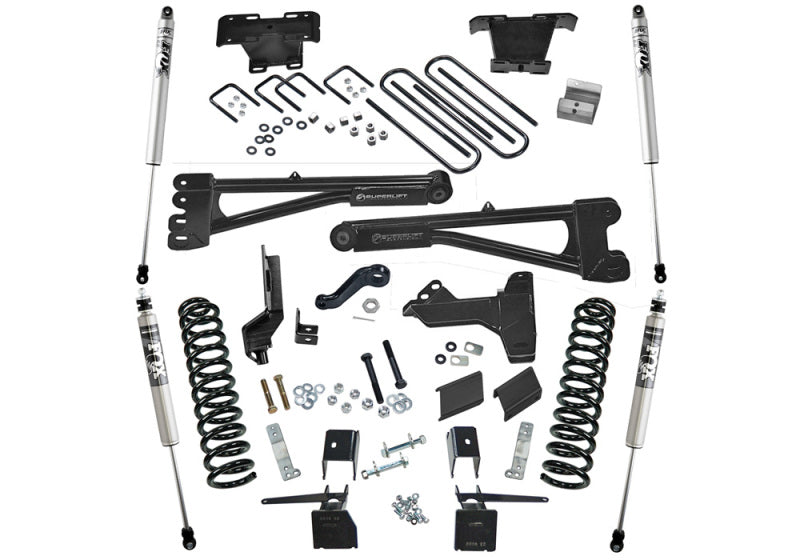 Superlift 17-20 Ford F-250/F-350 SuperDuty 4WD Diesel 6in Radius Arm Lift Kit w/ Fox 2.0 Shocks