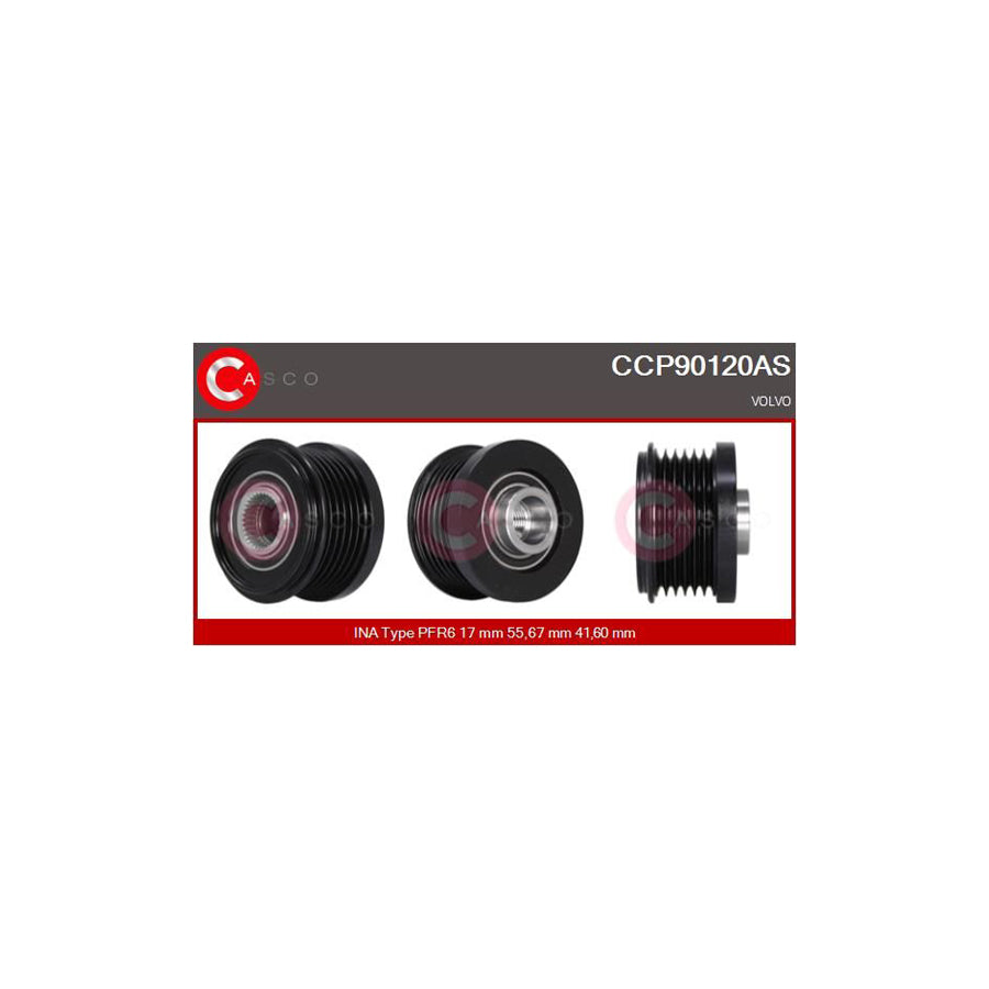 Casco Ccp90120As Pulley, Alternator