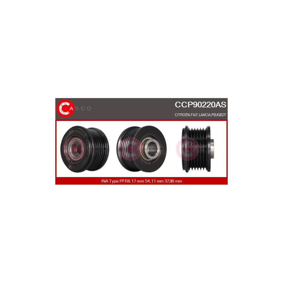 Casco Ccp90220As Pulley, Alternator