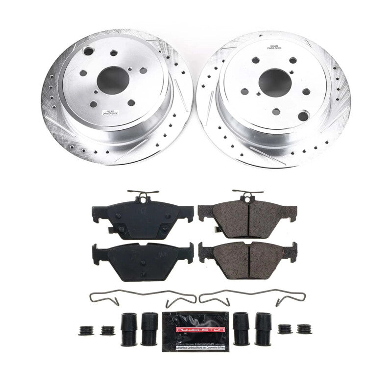PowerStop Power Stop 2021 Subaru WRX Rear Z23 Evolution Brake Kit