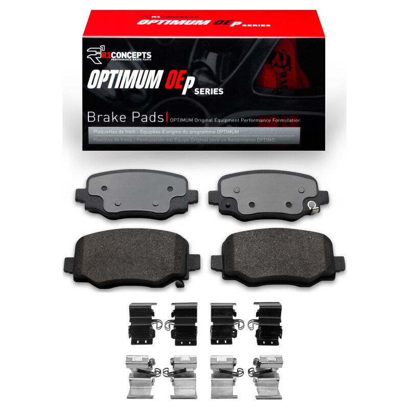 R1 Concepts R1 24-25 Alfa Romeo Tonale Rear Optimum OE Pads & Hardware Kit