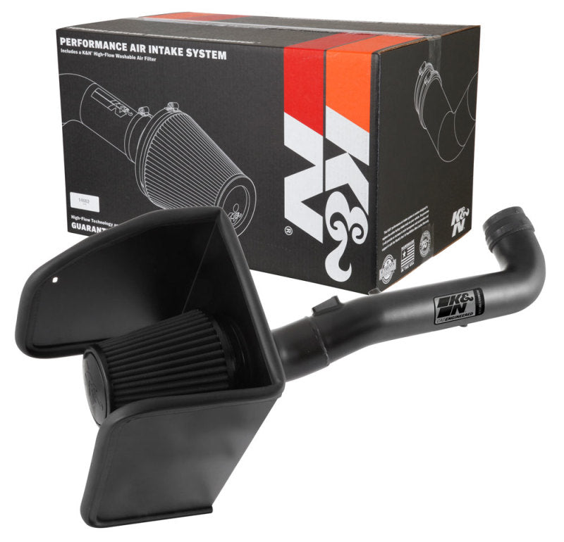 K&N Engineering K&N 17-18 Chevrolet Colorado 3.6L V6 Black Performance Intake Kit