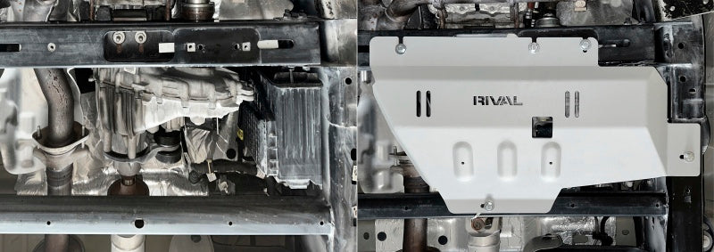 Rival 4x4 RIVAL 2015-2026 Ford F150 Ecoboost Only Aluminum Transfer Case Skid Plate