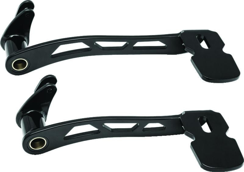 Kuryakyn Girder Extended Brake Pedal 14 and Up With Fairing Lowers Black
