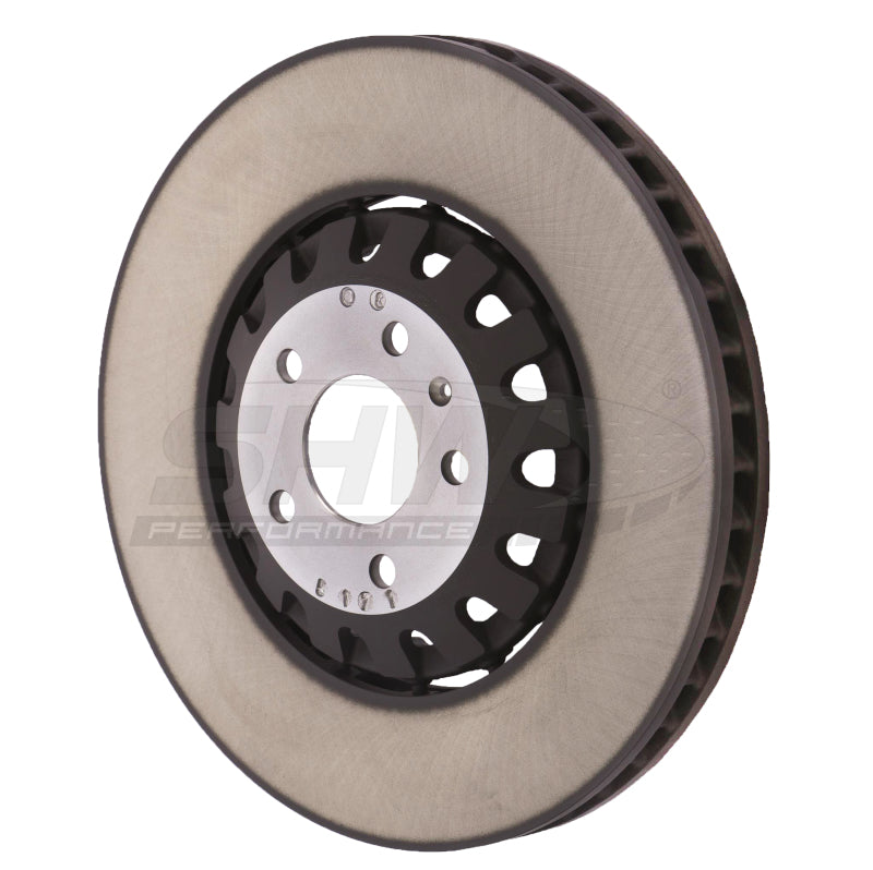 SHW Performance SHW 17-19 Audi Q7 Premium Front Smooth Lightweight Brake Rotor (4M0615301AS)