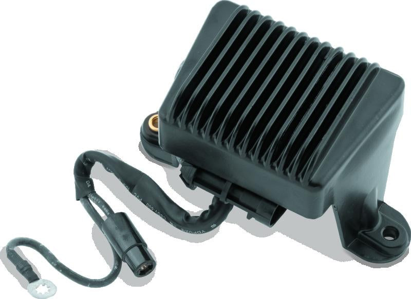 TwinPower Twin Power 04-05 FLH FLT Voltage Regulator Black Replaces H-D 74505-04