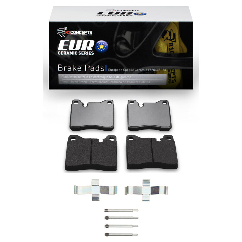 R1 Concepts R1 69-76 BMW BAVARIA Front Euro Ceramic Pads & Hardware Kit
