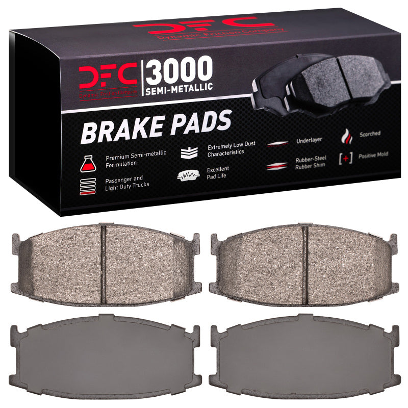 DFC 79-82 Mazda 626 Front 3000 Semi-Metallic Brake Pads