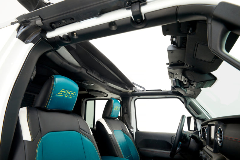 Bestop 20-26 Jeep Gladiator / 18-26 Wrangler JL Sunrider For Hardtop (Premium Black Twill)