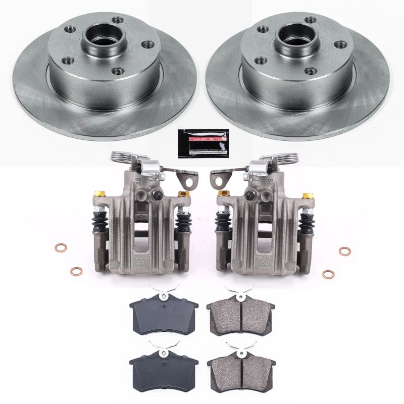 PowerStop Power Stop 97-01 Audi A4 Rear Autospecialty Brake Kit w/Calipers