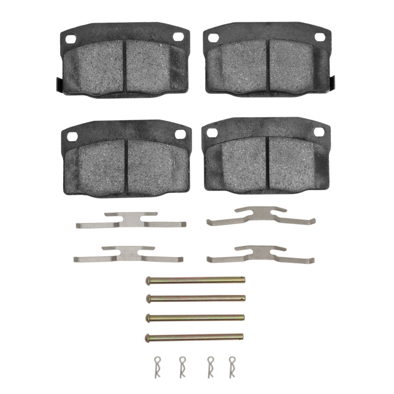 R1 Concepts R1 88-89 Pontiac LeMans Front Semi Met Pads & Hardware Kit