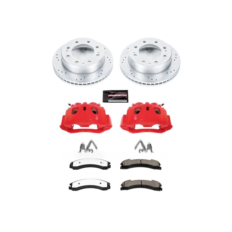PowerStop Power Stop 12-19 Chevrolet Silverado 2500 HD Front Z36 Truck & Tow Kit w/Cals