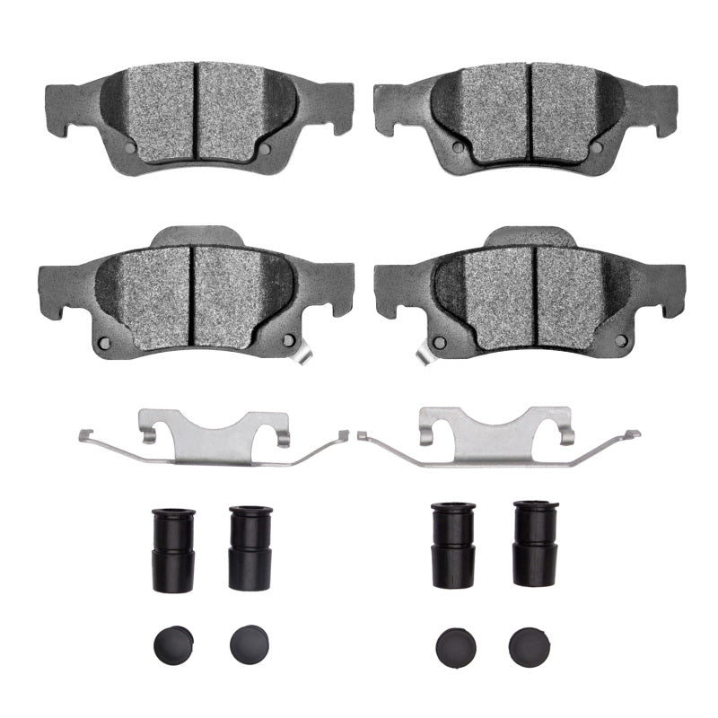 R1 Concepts R1 2011-2025 Dodge Durango Rear R1 Semi Met Pads & Hardware Kit