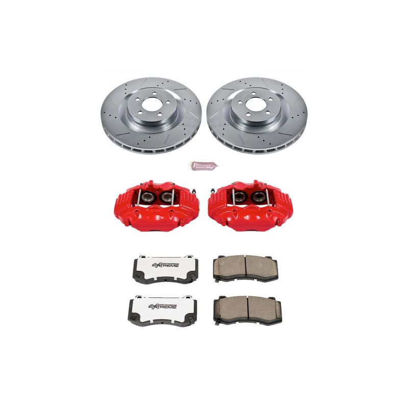 PowerStop Power Stop 06-08 Dodge Magnum Front Z26 Street Kit w/Cals