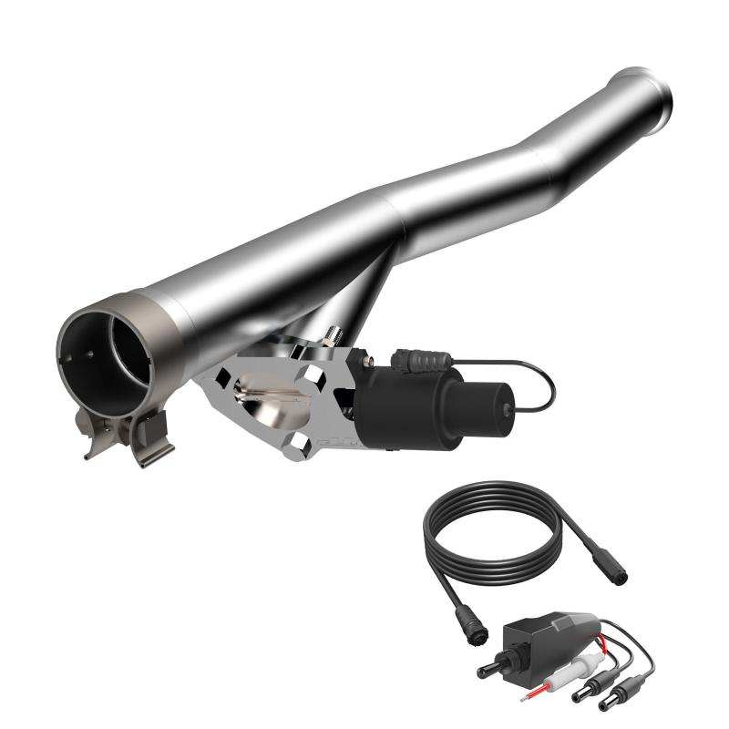 QTP 2018-2024 Jeep Wrangler JL 3.6L QTP Aggressor Cutout Pipe
