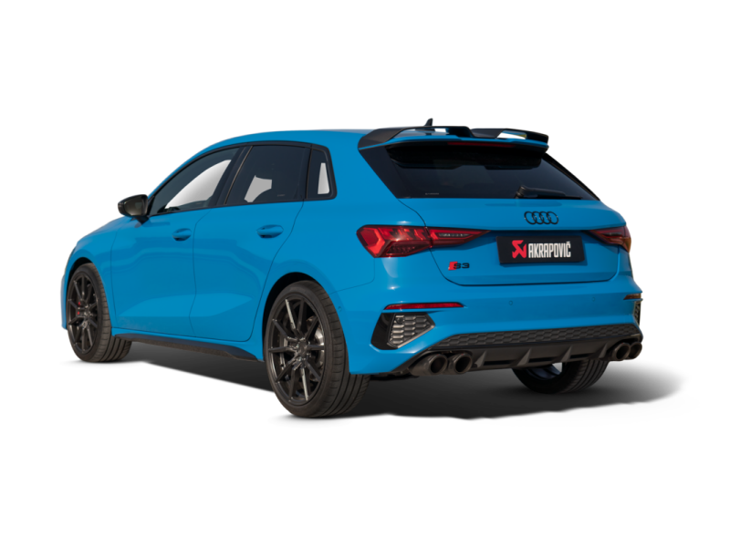 Akrapovic Akrapovic 2021+ Audi S3 Sportback (8Y) Evolution Line Cat Back (Titanium) w/Carbon Tips