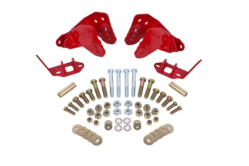 BMR Suspension BMR 78-87 G-Body Rear Coilover Conversion Kit w/ Control Arm Bracket - Red