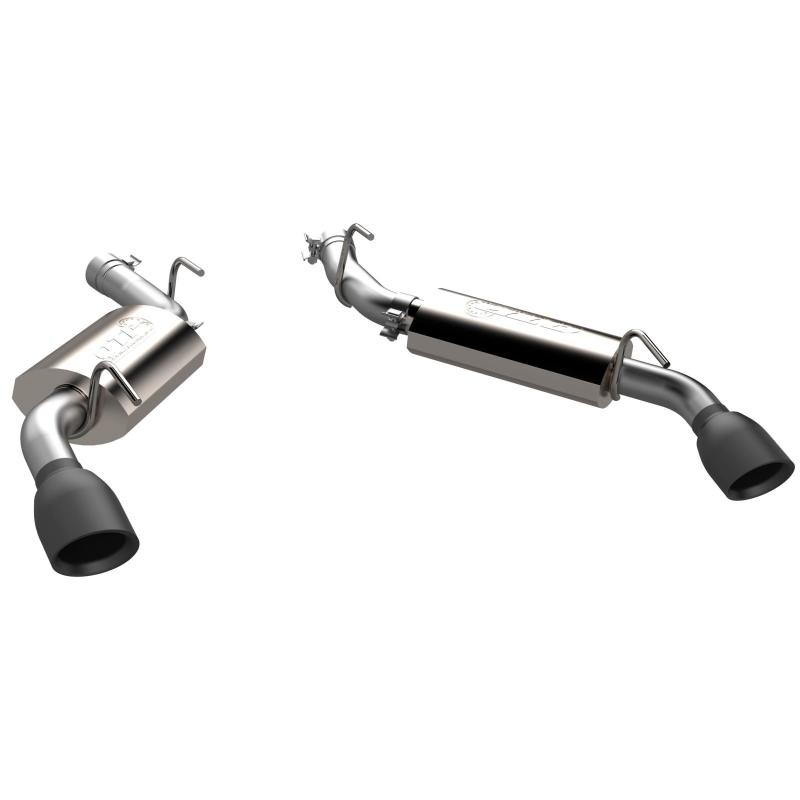 QTP 2010-2013 Chevrolet Camaro SS QTP AR3 Axle Back Black tips