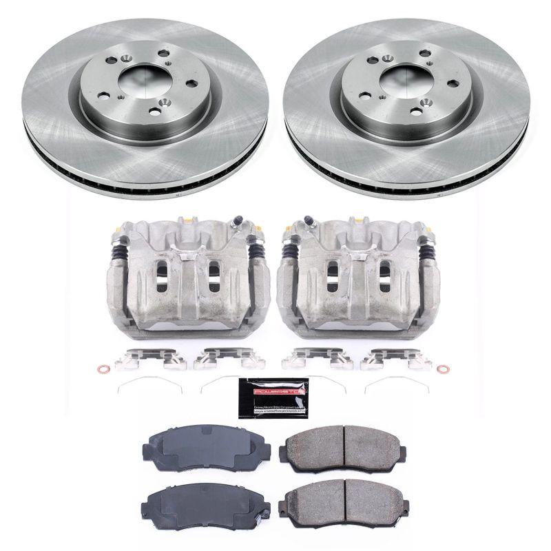 PowerStop Power Stop 11-14 Honda Odyssey Front Autospecialty Kit w/Cals