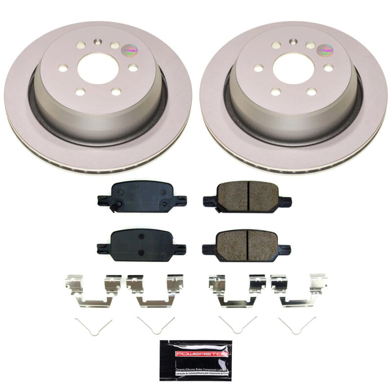 PowerStop Power Stop 21-22 Chevrolet Colorado Rear Z17 Coated Brake Kit