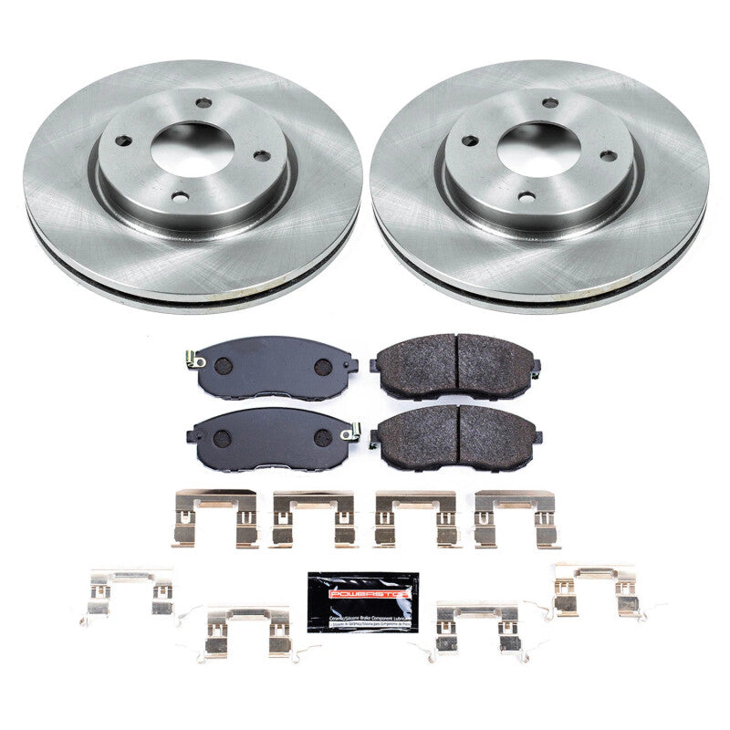 PowerStop Power Stop 09-14 Nissan Cube Front Track Day Brake Kit