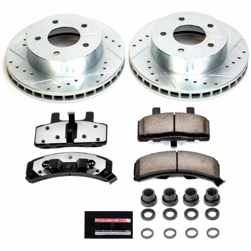 PowerStop Power Stop 90-02 Chevrolet Astro Front Z36 Truck & Tow Brake Kit