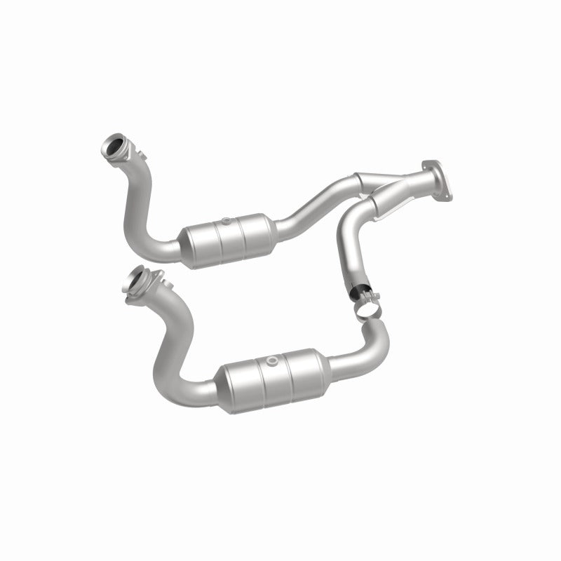 MagnaFlow DF Cat Conv 08-10 Ford F-250/F-250 SD/F-350/F-350 SD 5.4L/6.8L/F-450 SD 6.8L Y-Pipe Assy
