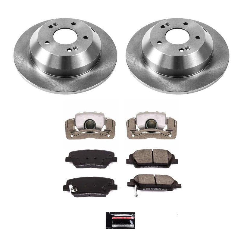 PowerStop Power Stop 13-16 Hyundai Santa Fe Rear Autospecialty Kit w/Calipers