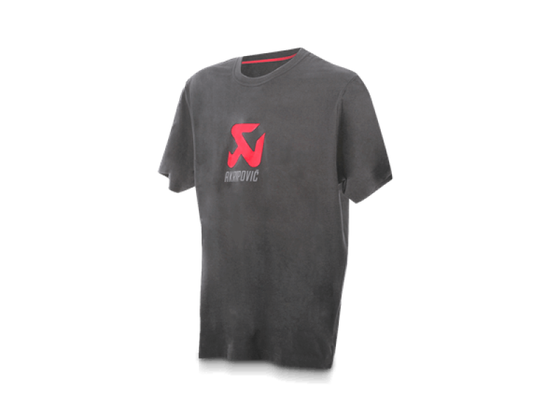 Akrapovic Akrapovic Mens Logo Grey T-Shirt - S