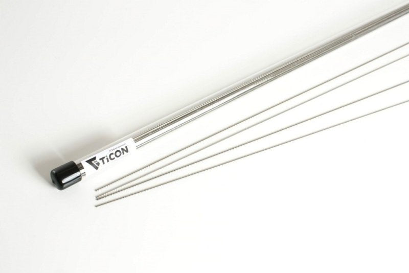 Ticon Industries 39in Length 1lb 2.2mm/.087in Filler Diameter CP1 Titanium Filler Rod