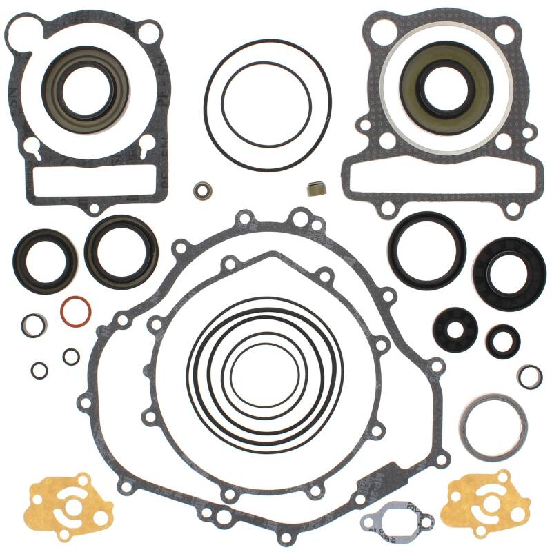 Vertex Pistons Vertex Gaskets 07-11 Yamaha YFM350 Grizzly IRS Complete Gasket Kit w/ Oil Seals