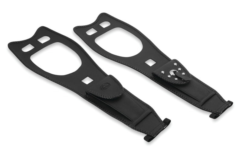 Mustang Motorcycle Mustang 10-18 Triumph Thunderbird Cruiser Tank Bib w/Studs - Black