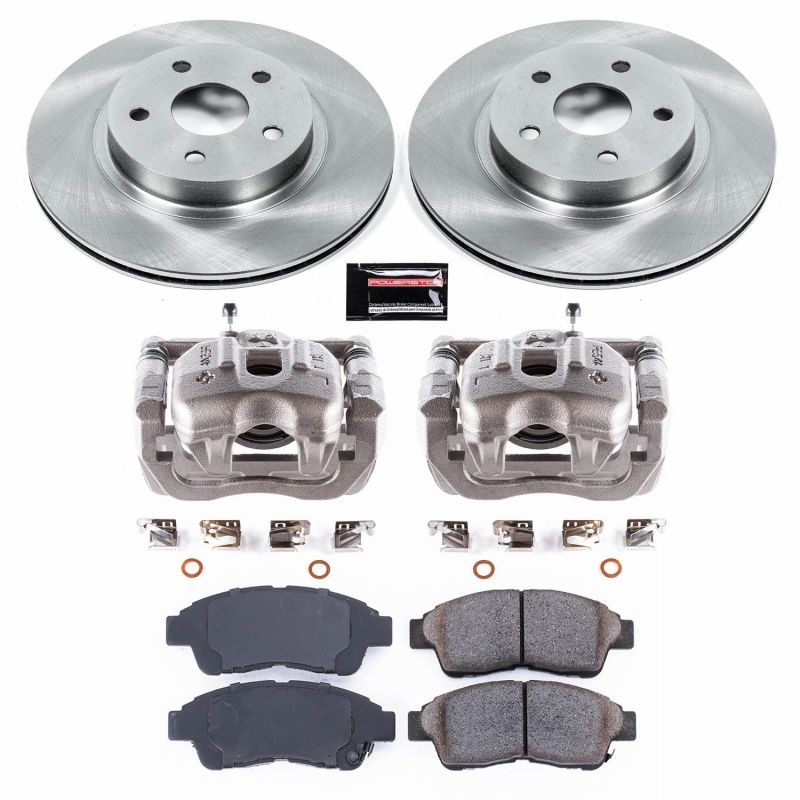PowerStop Power Stop 96-00 Toyota RAV4 Front Autospecialty Brake Kit w/Calipers