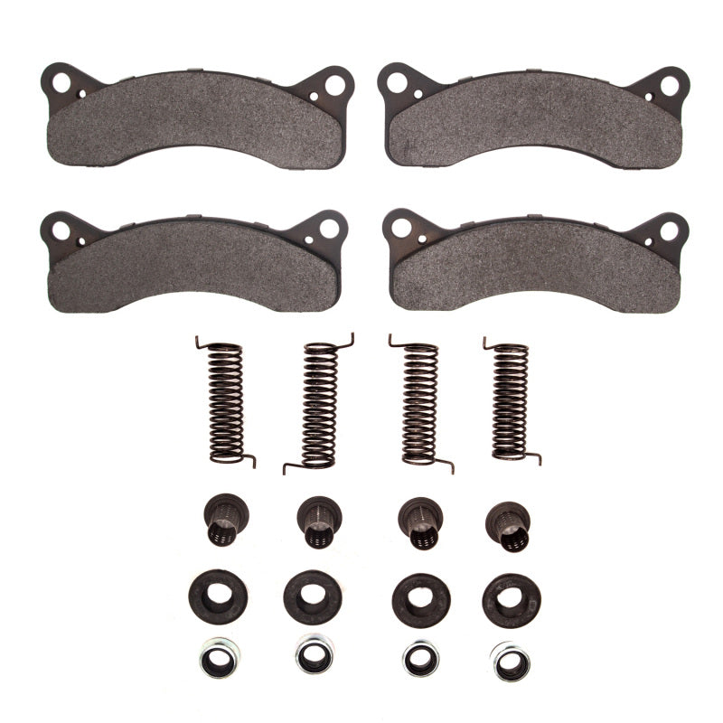 DFC 68-71 Ford F-250 2WD (Excl Super Duty) Front 5000 Adv Semi Metallic Brake Pads & Hardware Kit