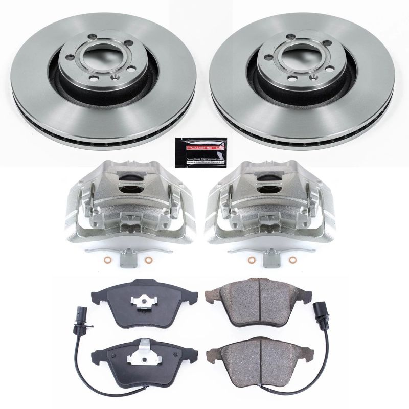 PowerStop Power Stop 05-08 Audi A6 Quattro Front Autospecialty Kit w/Cals